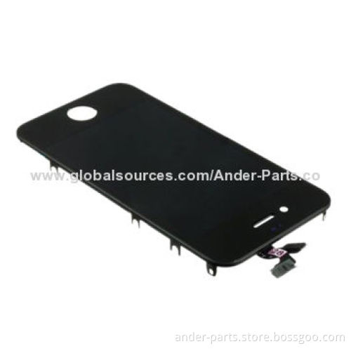 LCD Digitizer Glass Assembly for iPhone 4, GSM and CDMA available, LCD Preattached